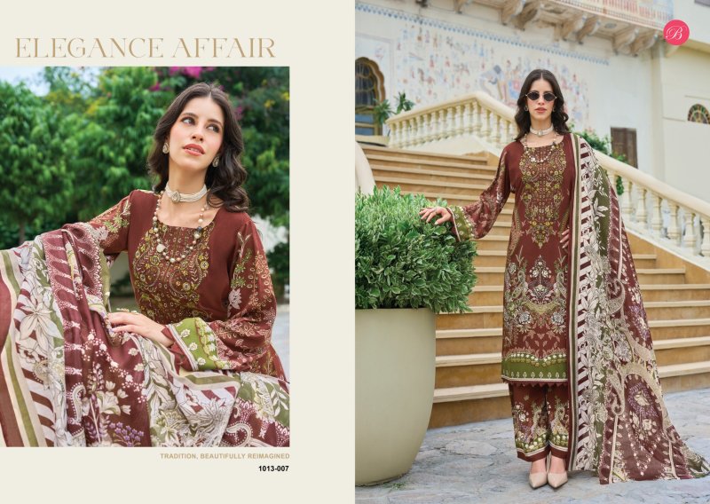 Dilshad Vol 7 Belliza Viscose Rayon Printed Dress Material